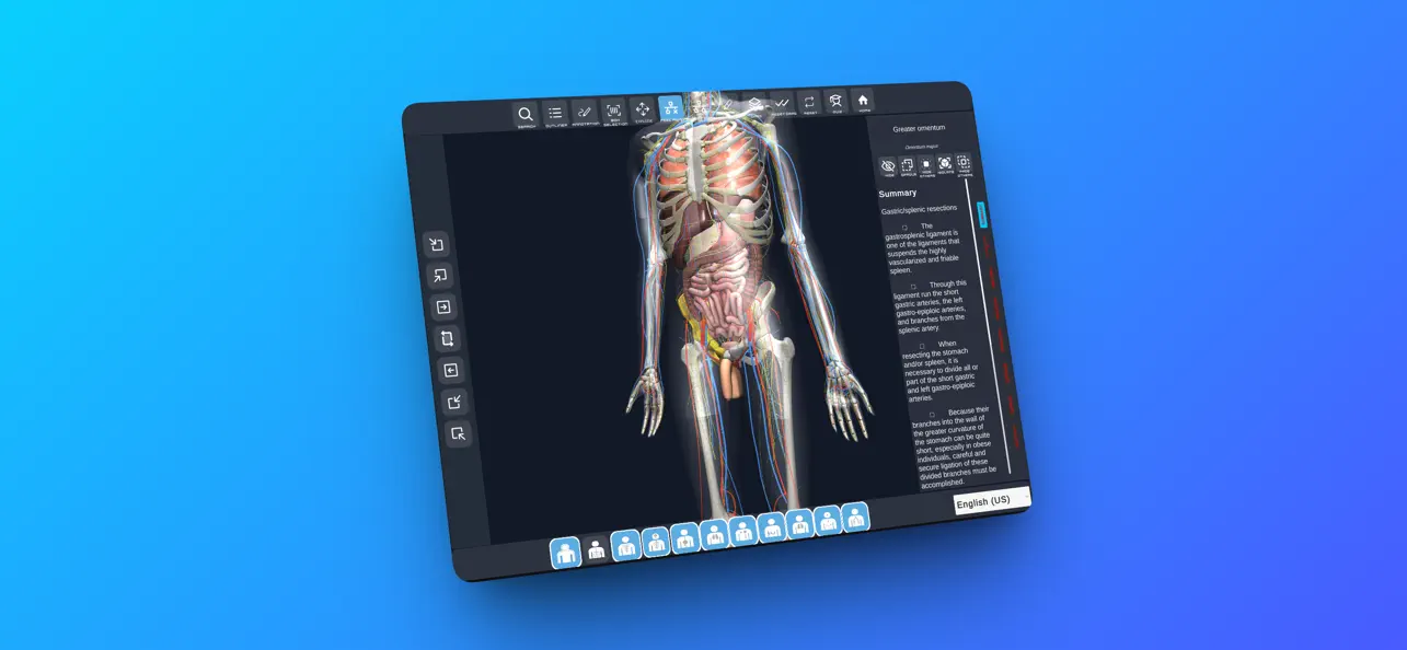 Screenshot #2 pour MALE 3D ANATOMY