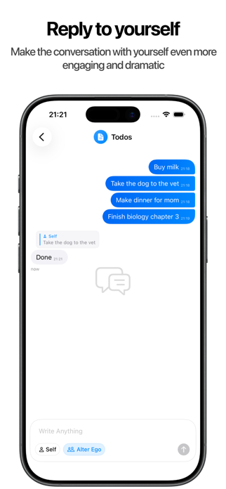 SoloType - Chat with Yourself Screenshot 6 of 8