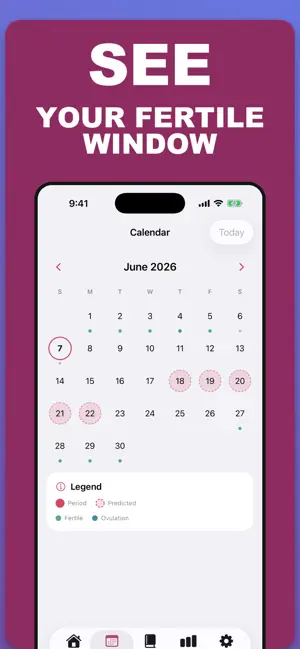 Private-Period & Cycle Tracker screenshot 3