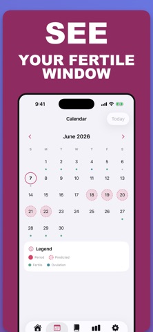 Private-Period & Cycle Tracker Screenshot 3 of 4