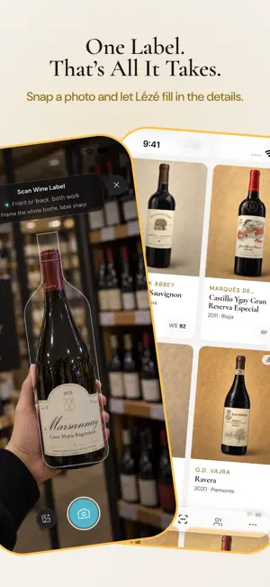 Lézé: Wine Cellar & Notes screenshot 2