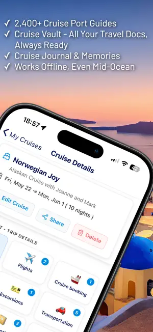 Cruise Planner & Port Guide screenshot 2