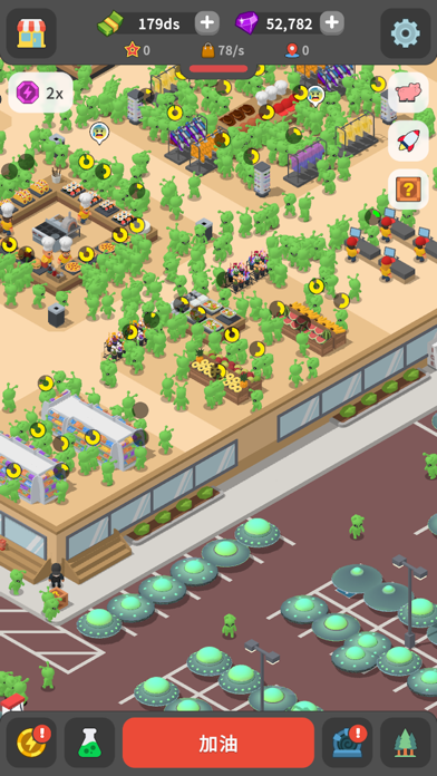 Idle Gas Station Tycoon iOS Mod IPA screenshot 2 - iOS game interface