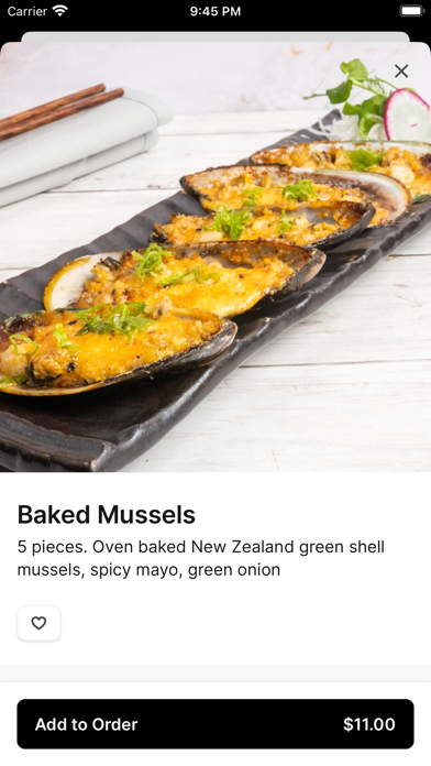 Top Sushi iPhone screenshot 3 - Food & Drink app