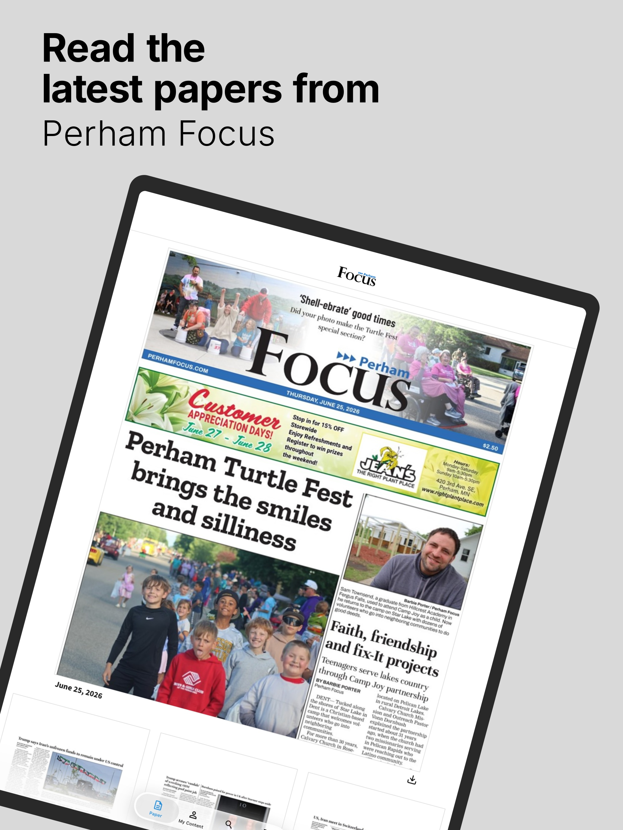 Perham Focus E-paper screenshot 6