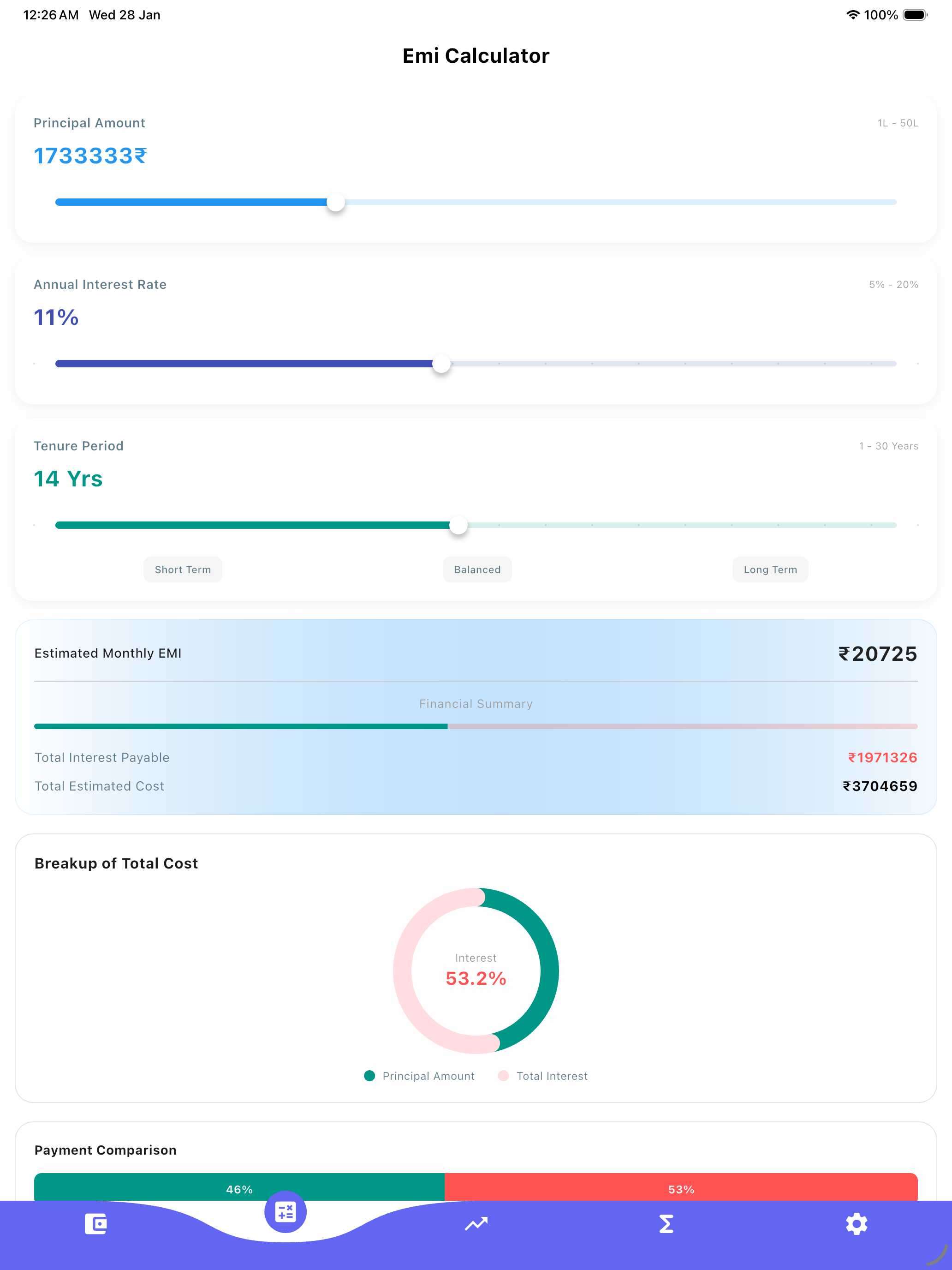 Instant Loan Emi Calculators screenshot 6