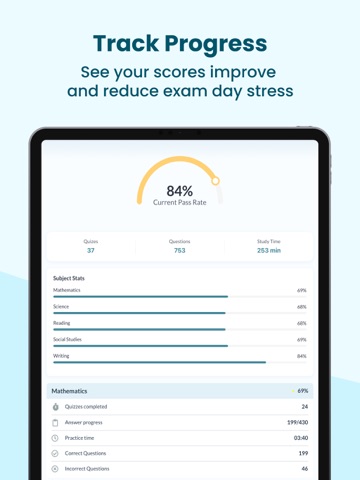 HISET Exam Prep 2026 iPad screenshot