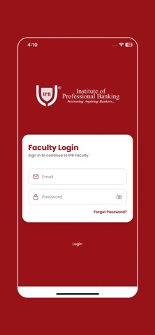 IPB Faculty iPhone screenshot