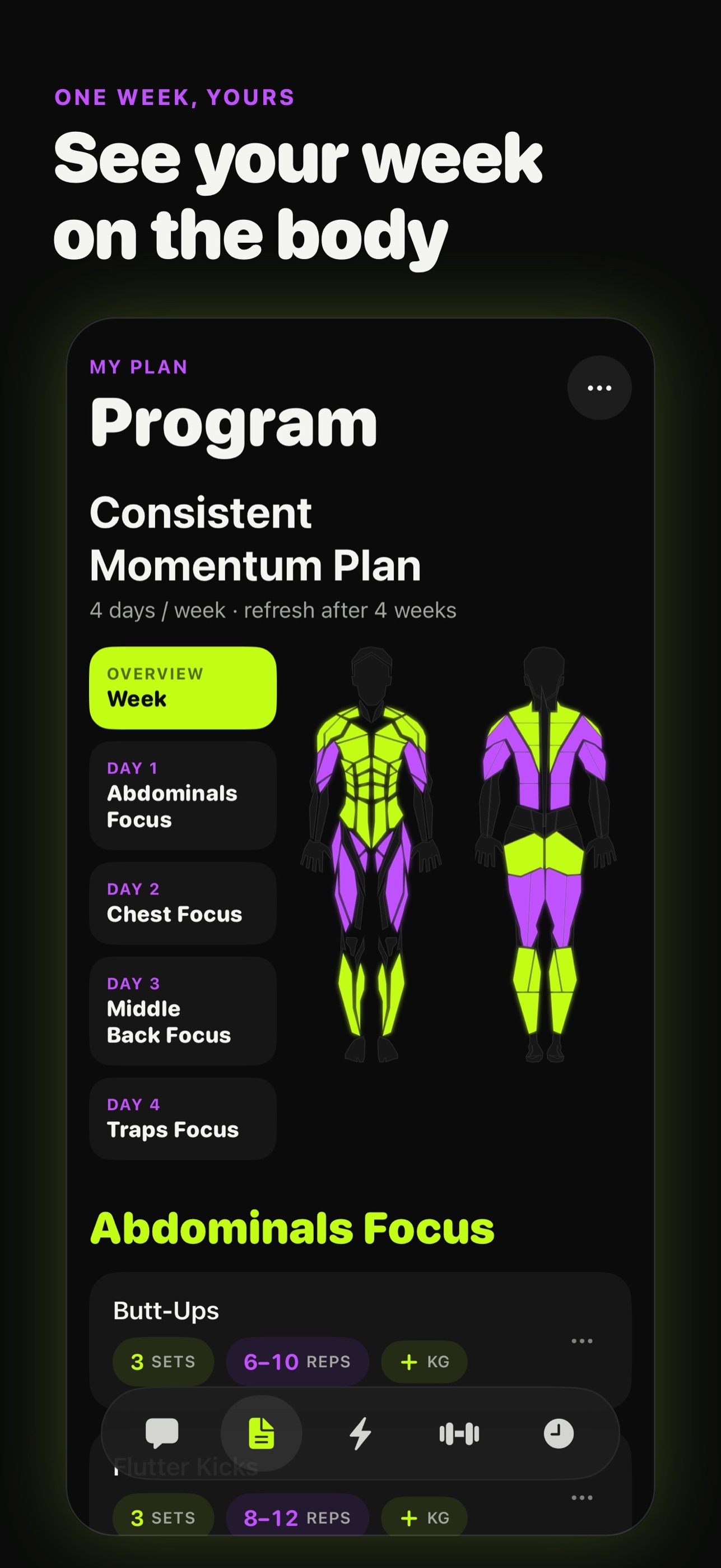 Screenshot 3 of Fulgix: AI Workout Planner