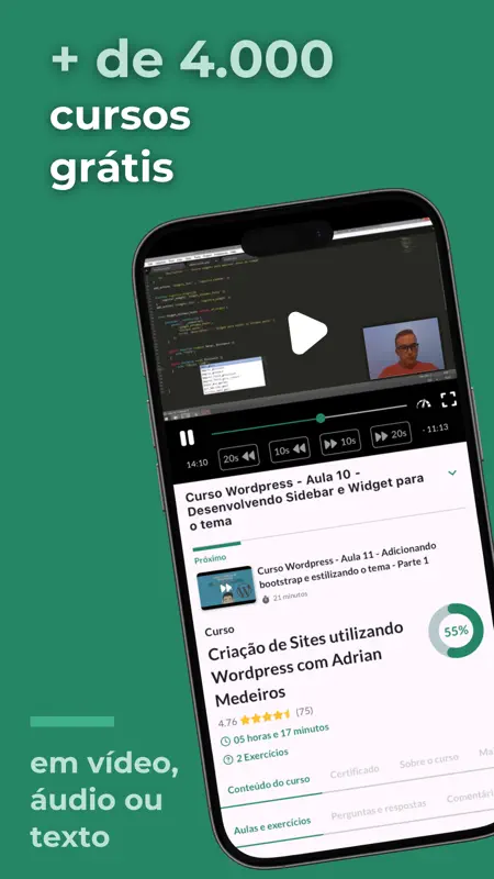 Cursa - Aprenda qualquer coisa screenshot 4 of 10