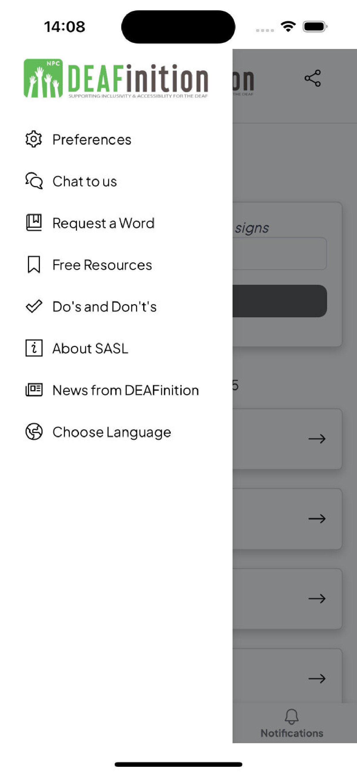 SASL DEAFinition