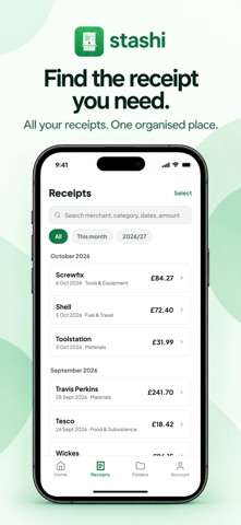 Stashi: Receipt Scanner screenshot 3