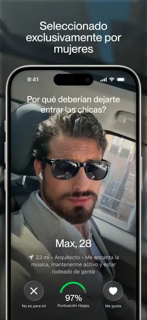 Hoppy: App de Citas con Vídeo iPhone screenshot 2