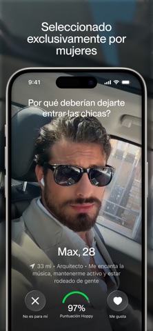 Hoppy: App de Citas con Vídeo iPhone screenshot 2
