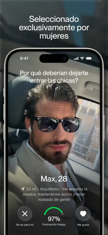Hoppy: App de Citas con Vídeo screenshot 2 of 6