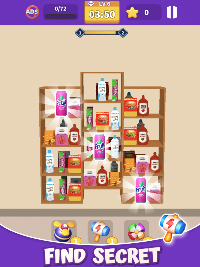 Goods Match Triple Sort Game