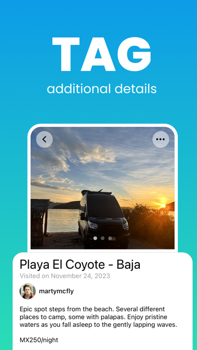 WanderPins: Vanlife & Camping Screenshot