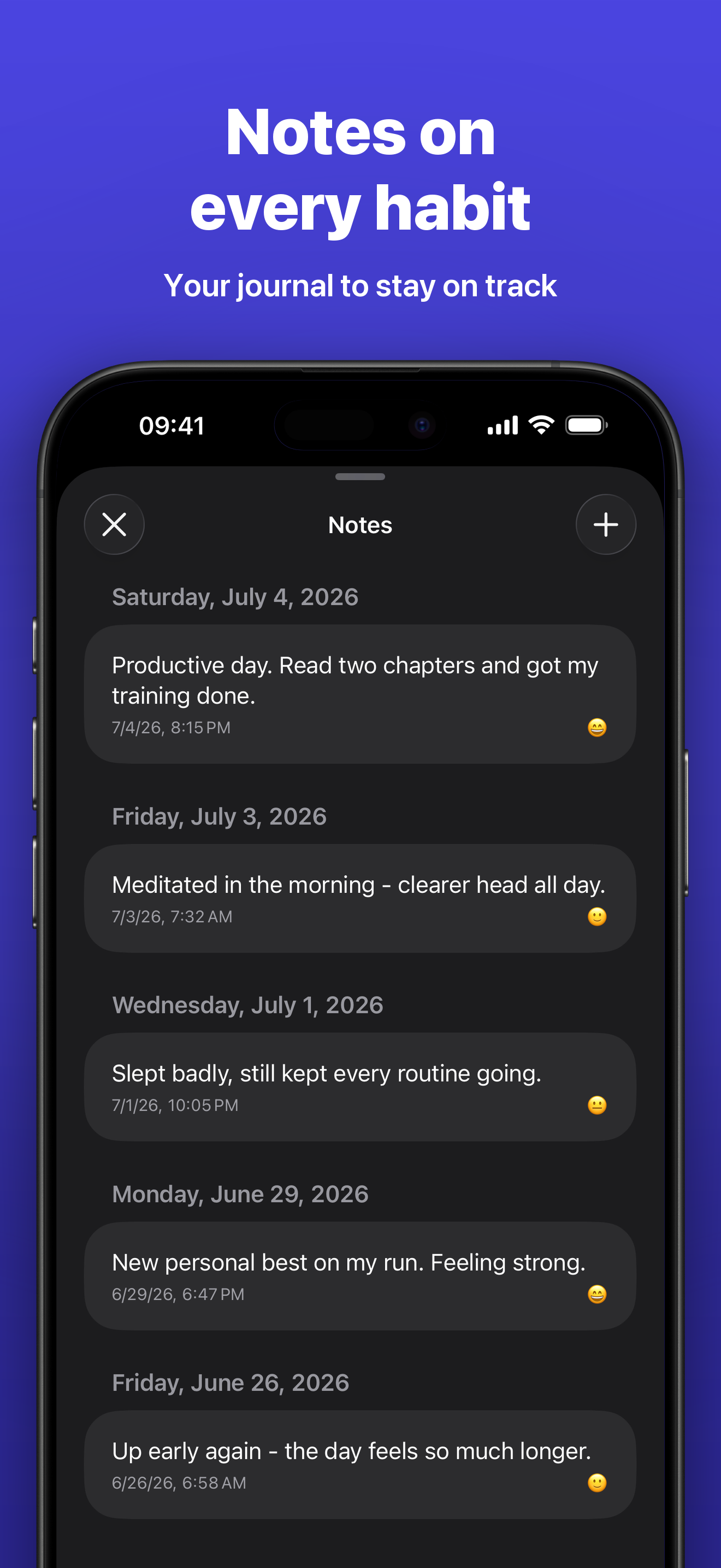 HYBBIT: Habit Tracker & Goals screenshot 6