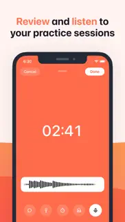 andante - practice journal iphone screenshot 3