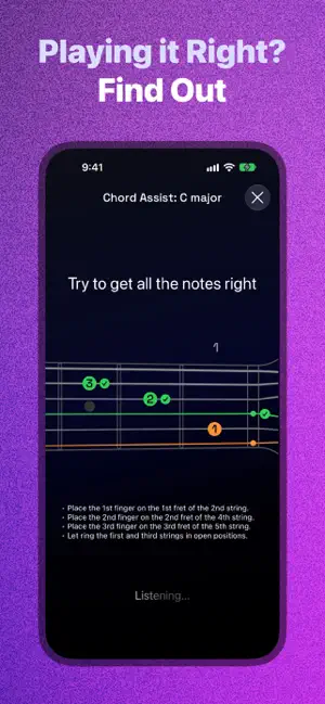 Guitar Wiz - Tuner & Chords screenshot 4