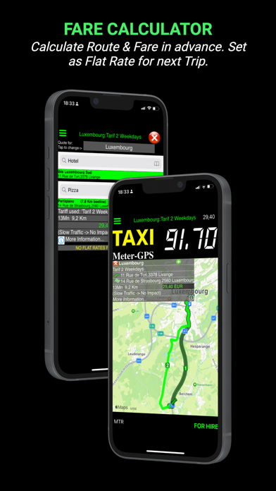 Taximeter-GPS Screenshot