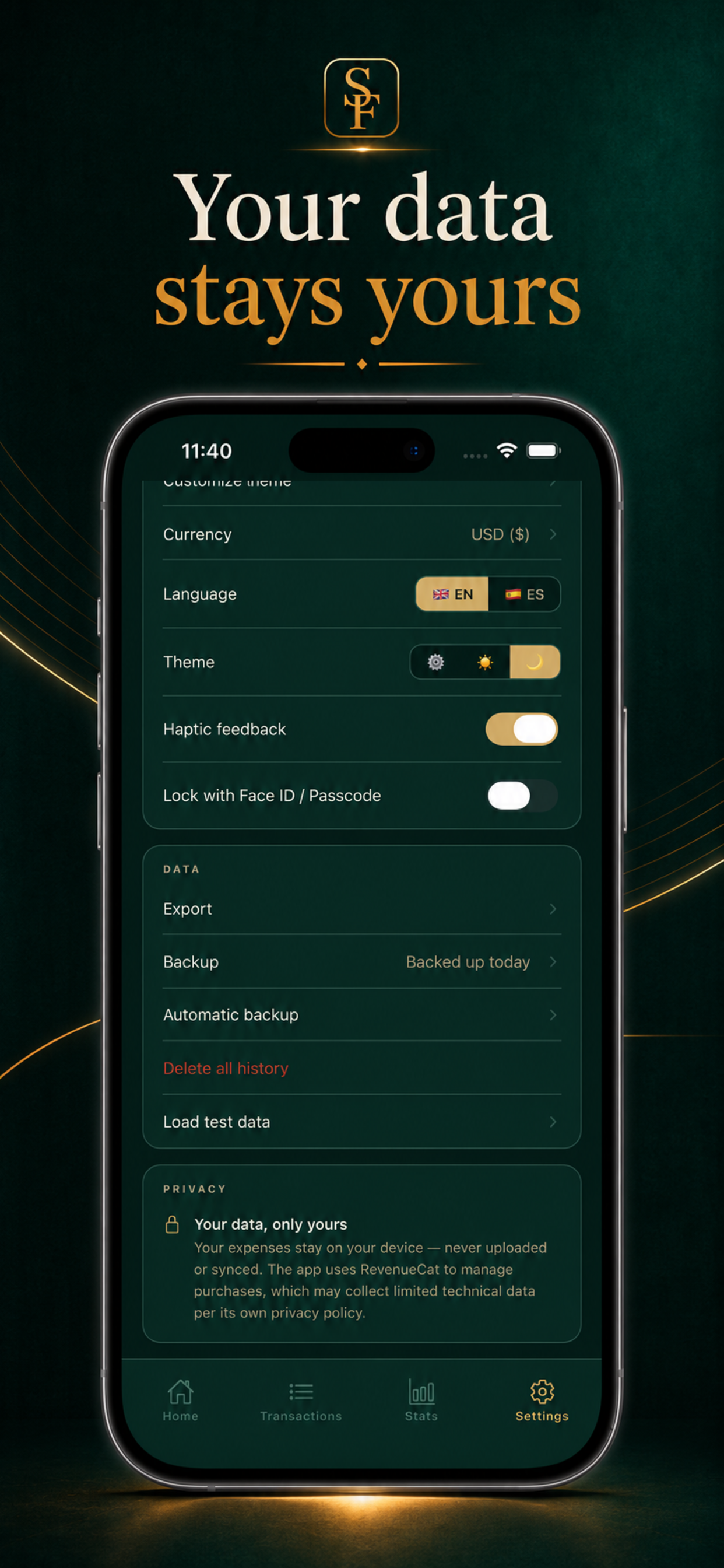 SpendFlex: Budget & Expenses screenshot 9