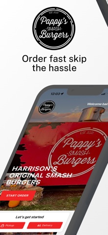 Pappy's Burgers iPhone screenshot