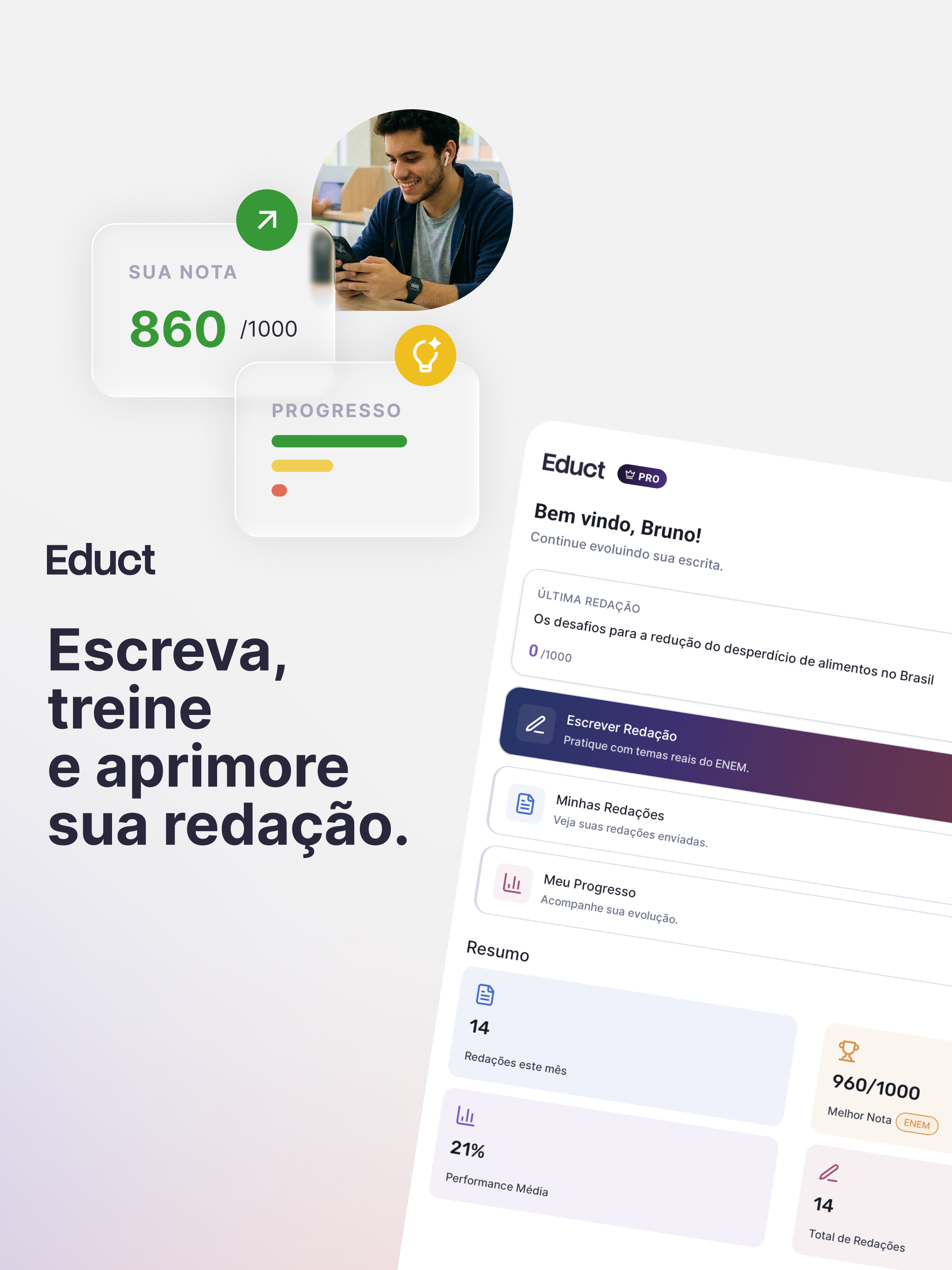 Educt Redação: Correção com IA screenshot 10