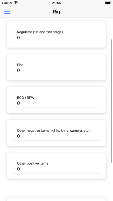 Dive Weight Screenshot