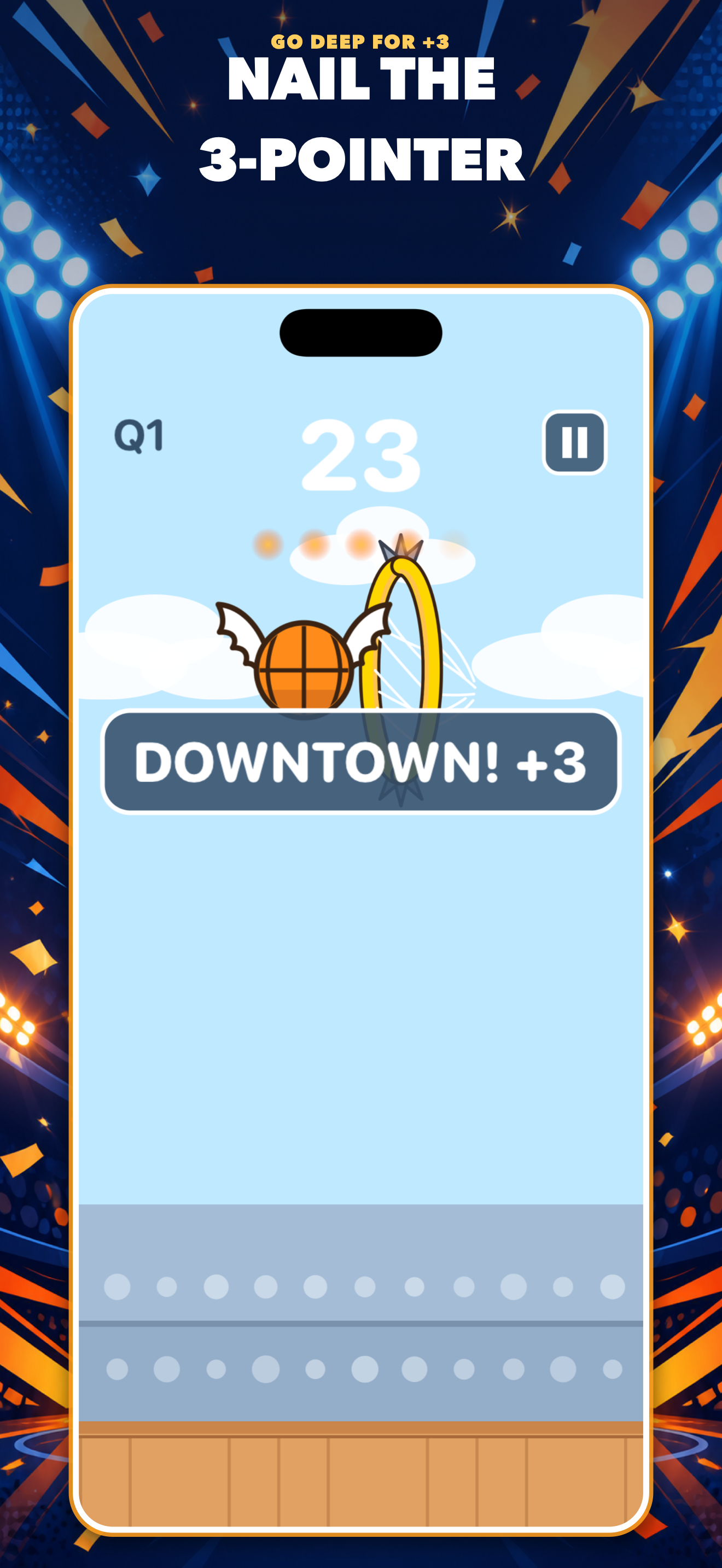 Hoopy - Tap to Flap and Slam screenshot 4