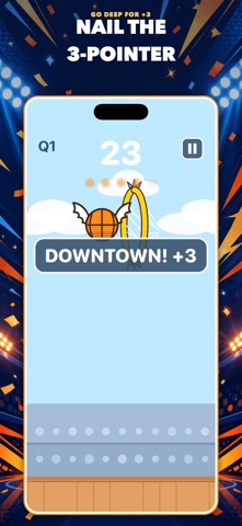 Hoopy - Tap to Flap and Slam iPhone screenshot