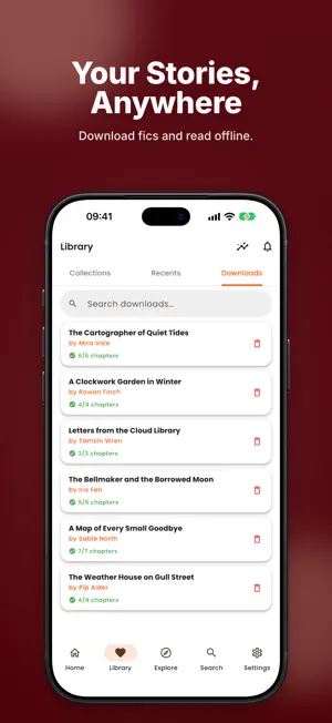 ArchFic: AO3 Unofficial Reader screenshot 3