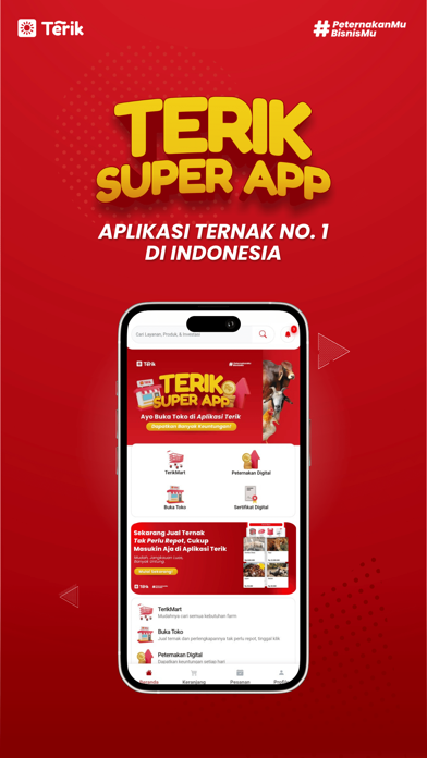 Terik app screenshot
