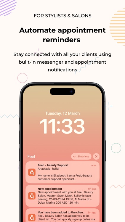 FeeL - Scheduling & Booking