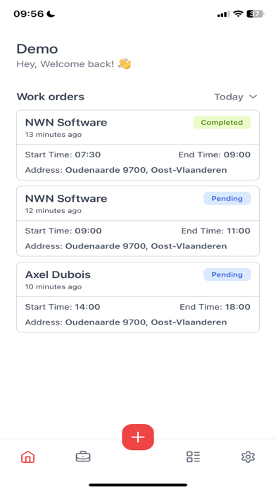 On-Site-Pro app screenshot
