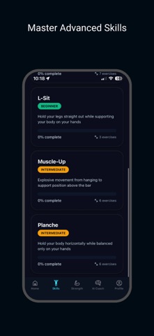 Ascend: Calisthenics screenshot