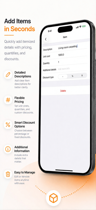 Invoice maker, Quote builder Screenshot 3 of 3