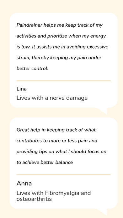 Paindrainer PD Care Screenshot