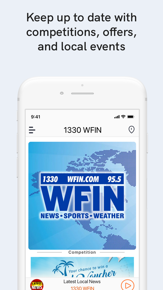 #3. 1330 WFIN (iOS) Bởi: The Findlay Publishing Company