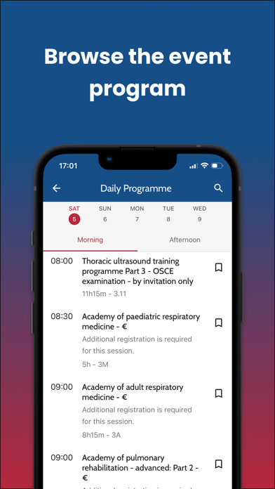 European Respiratory Society iPhone screenshot 3