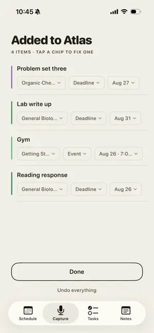 Atlas: Student Planner screenshot 4