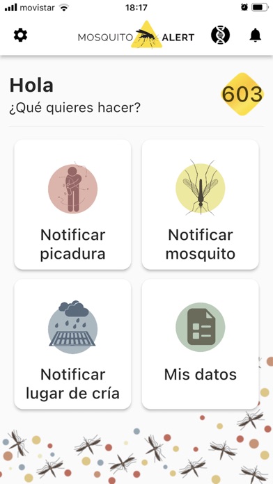 Screenshot #1 pour Mosquito Alert