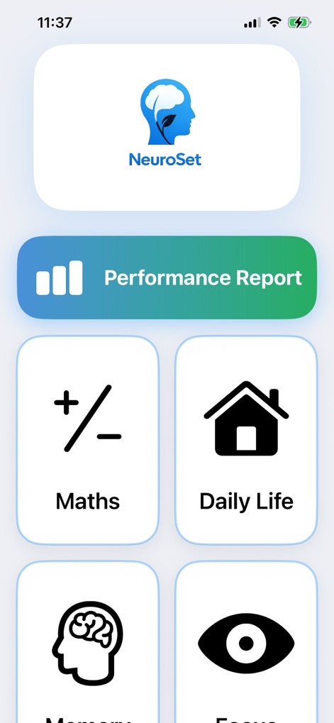 NeuroSet - Health & Fitness App | MWM
