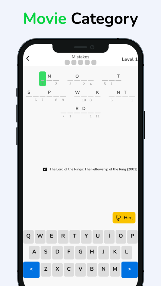 #4. Cryptogram: Brain Word Puzzle (iOS) 由: Muhammed Deniz