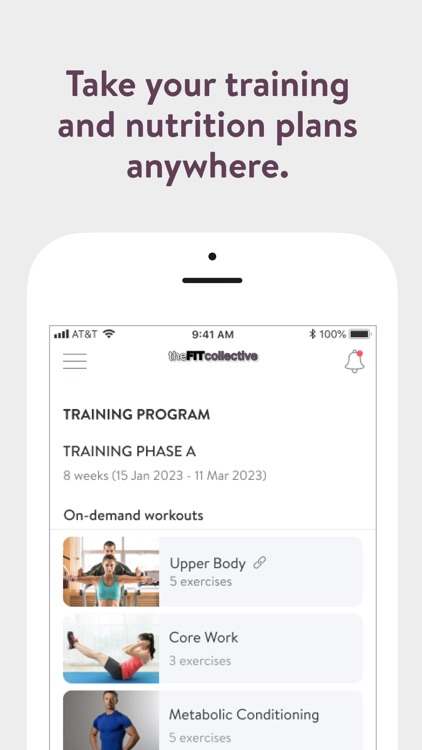 the FIT collective app