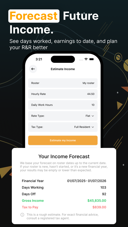 #3. FIFO Clock (iOS) 由: HANDY FIND PTY LTD