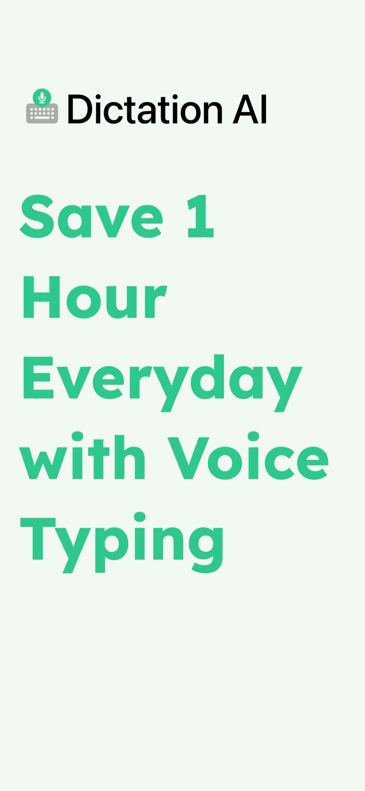 Voice Keyboard: Dictation AI screenshot 1