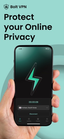 Bolt VPN: Fast and Secure VPN Screenshot 1 of 5
