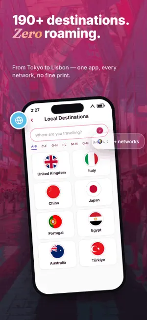 Amigo eSIM screenshot 2