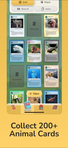 Animalz: Learn & Collect iPhone screenshot
